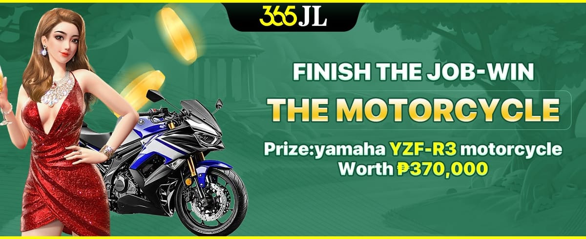Finish the job-win The motorcycle Prize promotion image