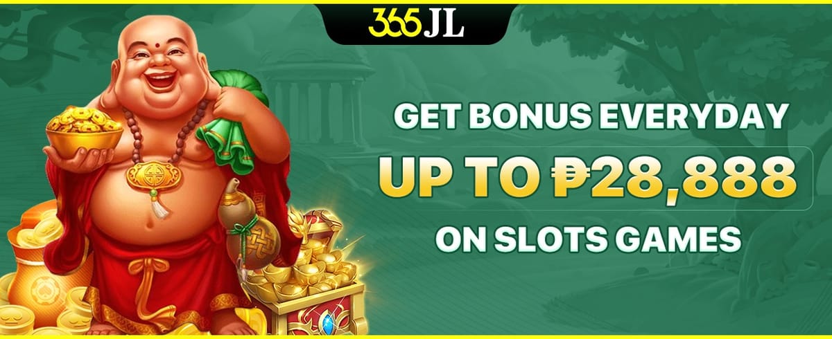 Get bonus everyday Up to ₱28,888 On slots Games promotion image